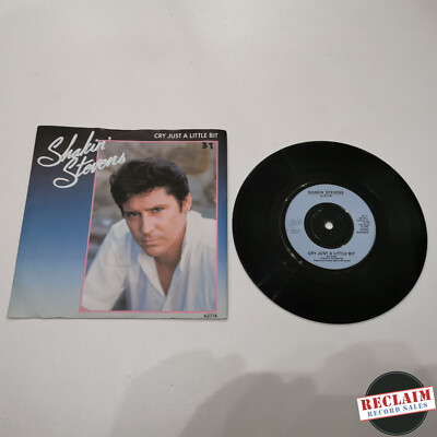 shakin stevens cry just a little bit 7'' vinyl record very good condition