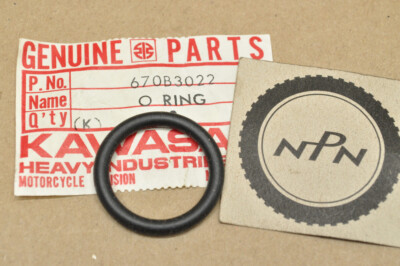 NOS Kawasaki F12 MX F5 F8 F9 KX250 KX400 KX450 O-Ring 670B3022