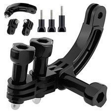 90  Rotatable Curved Extension Pivot Arm Mount Chain Set for GoPro DJI Insta360