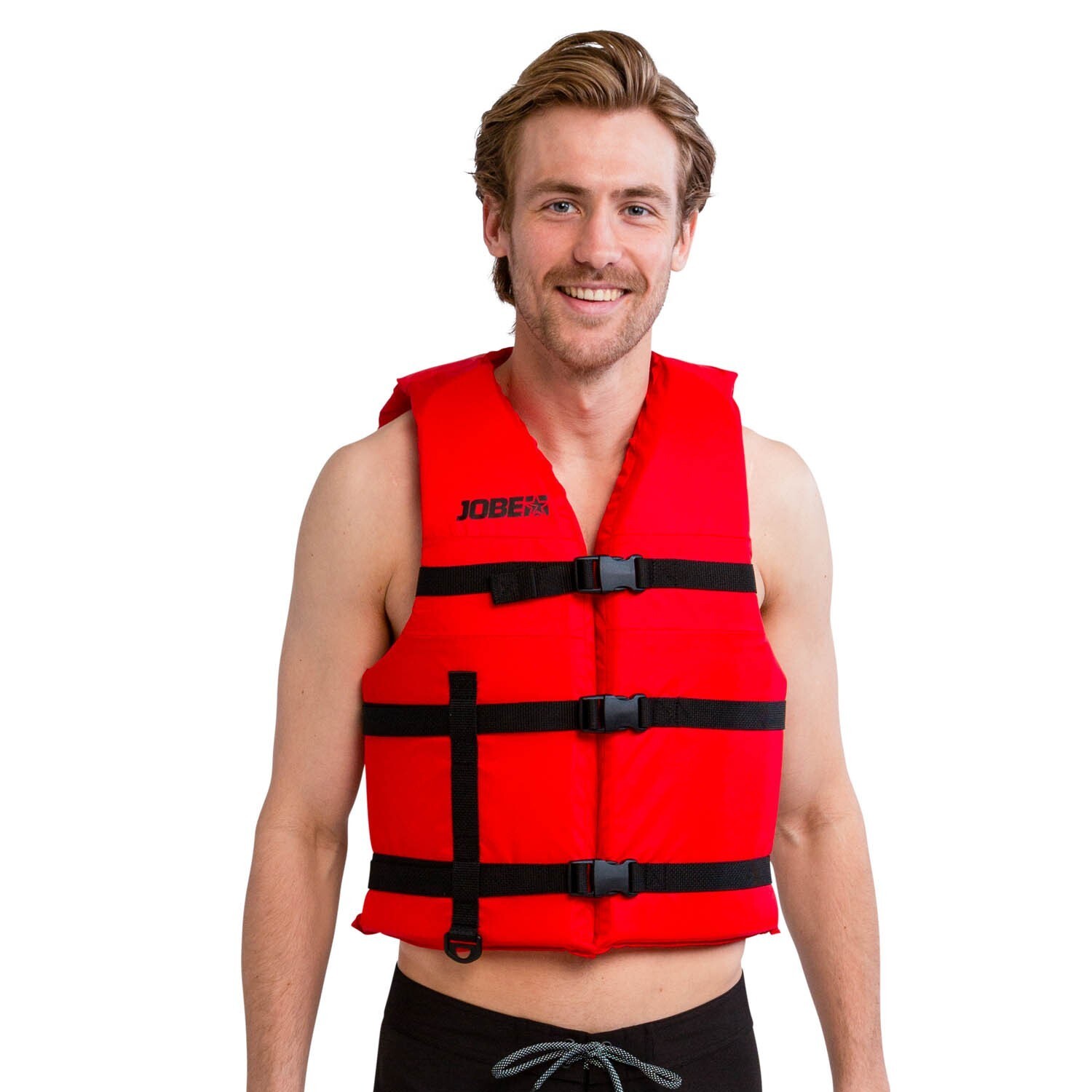 Jobe giubbotto salvagente unisex rosso moto d'acqua canoa sci nautico