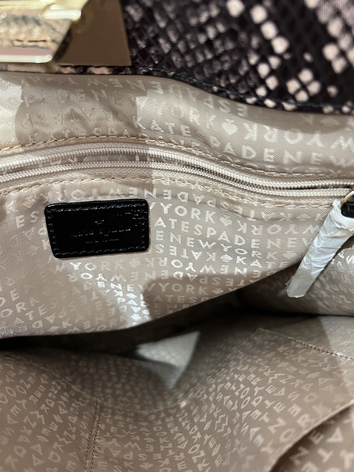 Kate Spade York Millenium Park Pacey Python Snake… - image 6
