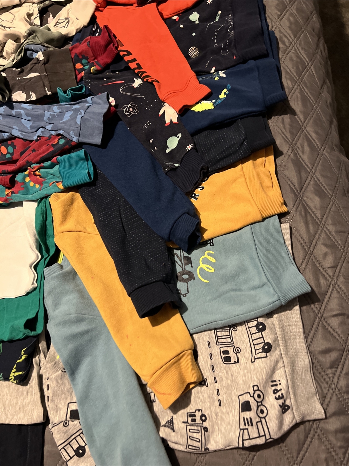 Hugh bundle of boys clothes age 23, Total Of 53 Items Including Next