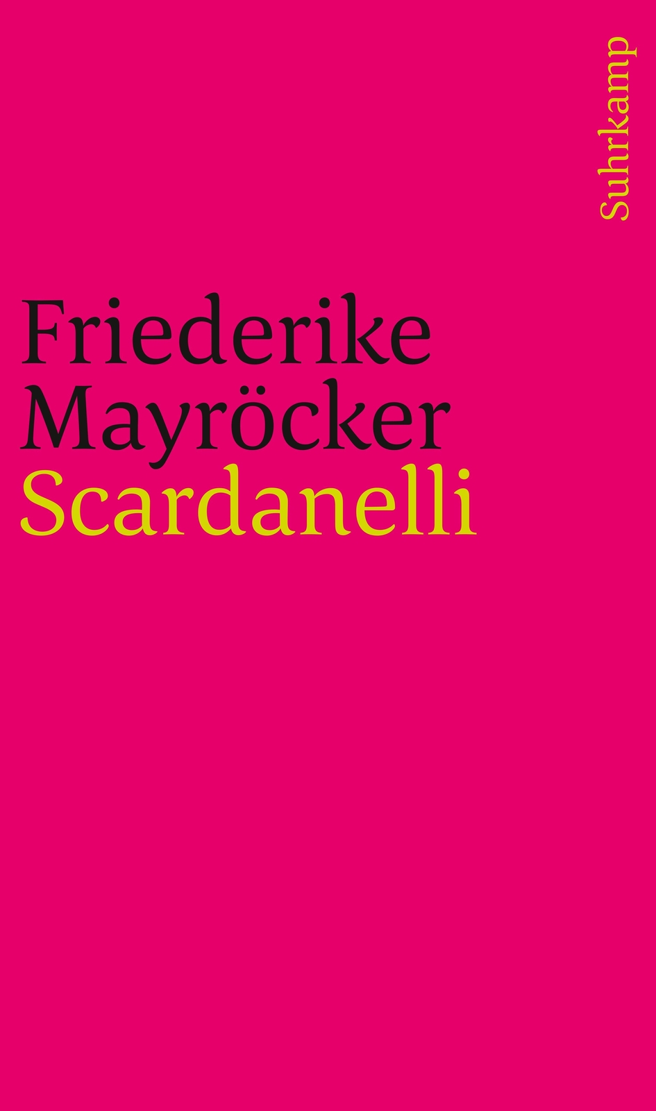 Thumbnail - Scardanelli Friederike Mayröcker