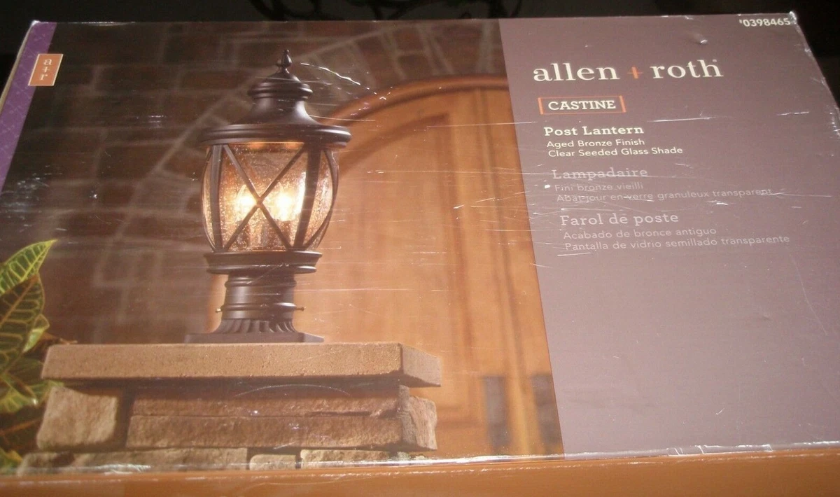 Allen roth castine post light deals
