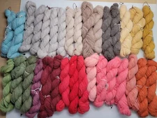 Jamie Harmon naturally dyed DK Yarn Merino/Angora/Alpaca