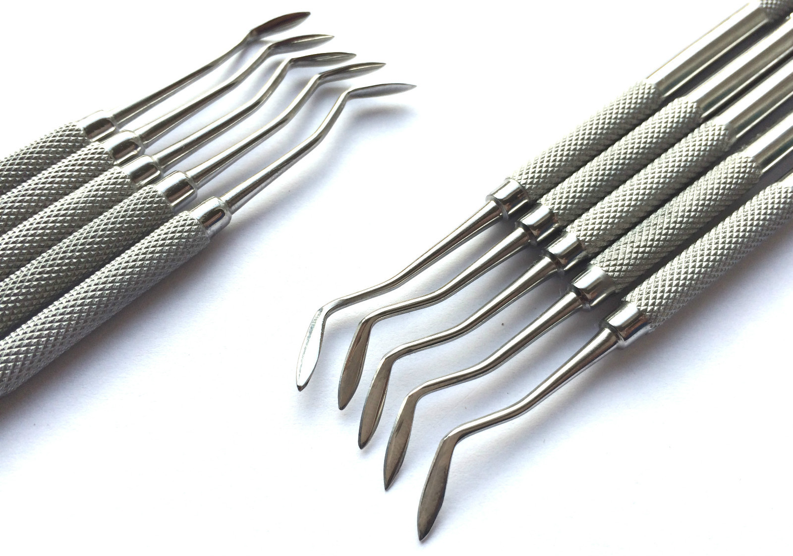 5X HOLLENBACK AMALGAM WAX CARVERS ENAMEL DENTAL TOOLS STAINLESS BRANDED VIRCO