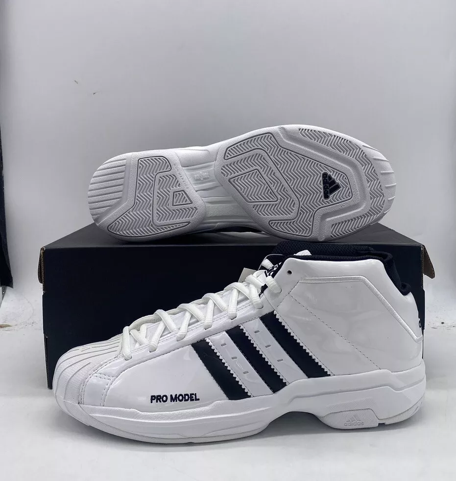 adidas Pro Model 2G Sneaker, White/Black, 7 M US : Buy Online at Best Price  in KSA - Souq is now Amazon.sa: Fashion