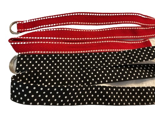Fleur Du Mal Women Polka Dot Embroidery Garter Belt Black Size 2
