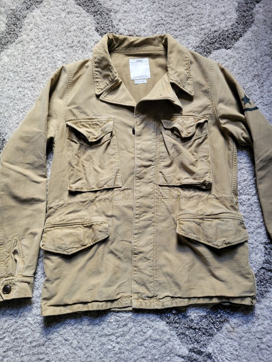 Visvim SS15 Achse Jacket Dmgd Chino Beige size 2 | eBay Visvim SS15 Achse Jacket Dmgd Chino Beige size 2 | eBay