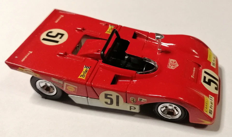 Solido Serie 100 art.194 Ferrari 312 PB con scatola orig. Perfetto. Come nuovo. - Immagine 3 di 4