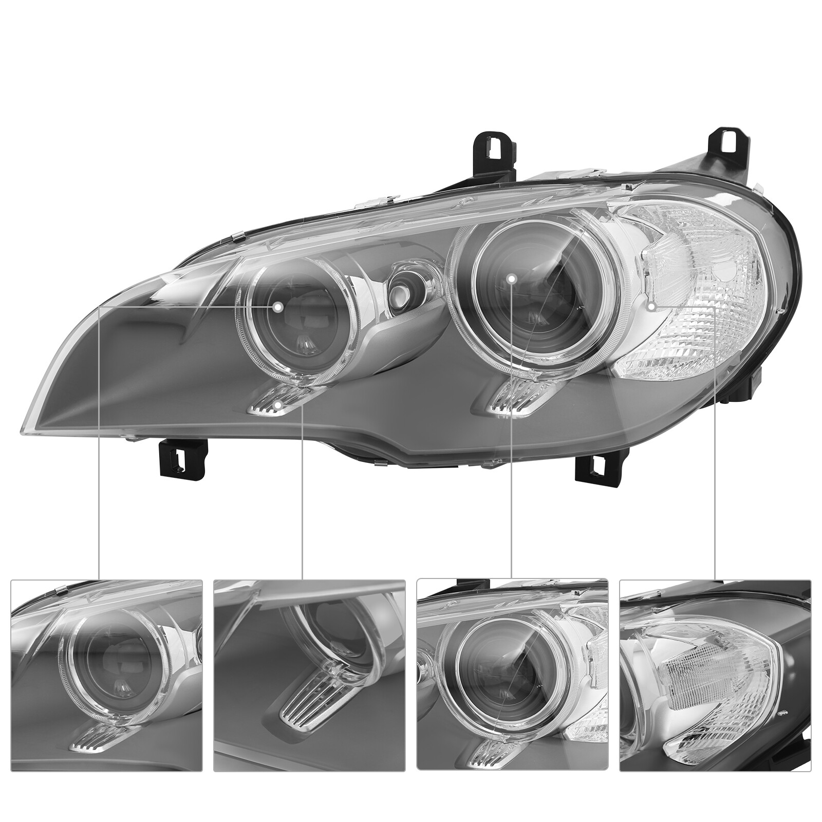 Xenon/HID Headlight For 2011-2013 BMW X5 Adaptive Headlamp(s) with AFS LH/RH Opt