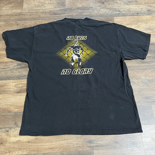 Vintage XFC Xtreme Fighting Championships T shirt Mens Size XL Black Tapout