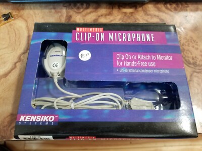 1pc Clip On Lapel Microphone Hands Free Wired Condenser Mini Mic 3.5mm