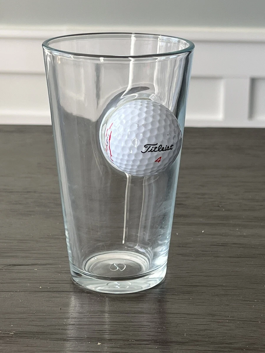 Ben Shot Titliest Golf Ball Glass, Glass Embedded With A, 46 OFF