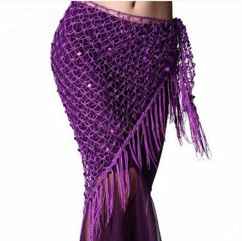 Women Dancing Belts Belly Dance Costumes Sequins Belly Dance Hip Scarf hot - Picture 21 of 36