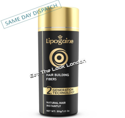 LIPOGAINE HAARFASERN - NATÜRLICH AUSSEHENDER HAARAUSFALL CONCEALER 30 GRAMM