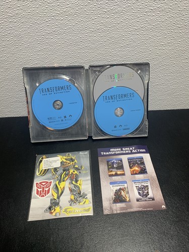 TRANSFORMERS Age of Extinction: Exclusive Steelbook - Blu-Ray + DVD + Digital HD - Picture 2 of 7