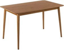 47" Dining Table Kitchen Table Dining Room Table Small Kitchen Table, (Natural)