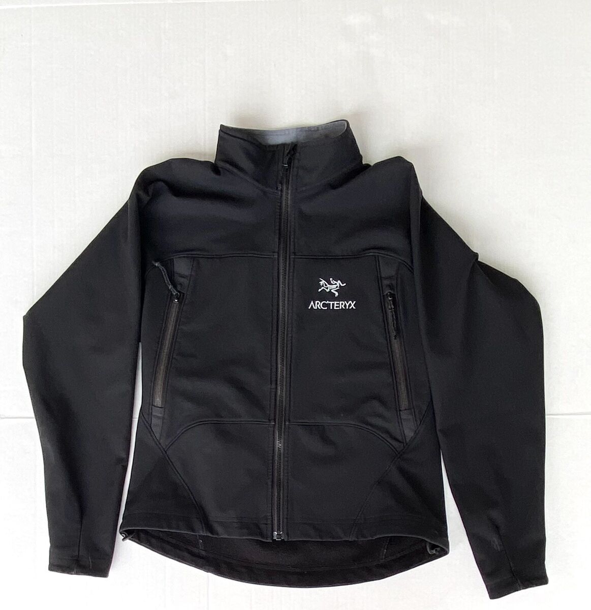 Women's Arc'teryx Gamma-SV Black Softshell Jacket sz M 8-10 Women's Arc'teryx Gamma-SV Black Softshell Jacket sz M 8-10