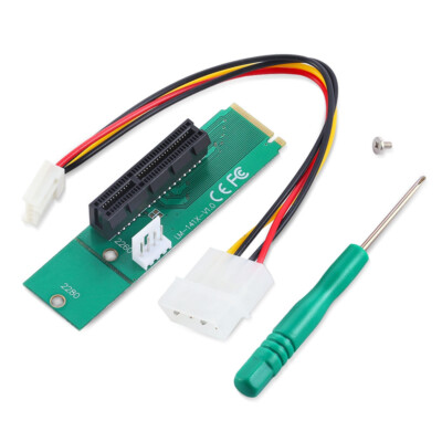 NGFF M.2 SSD to PCIE PCI-e Express 4X Converter Adapter Card US Stock