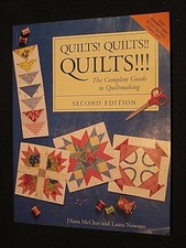QUILTS QUILTS  QUILTS  - THE COMPLETE GUIDE TO QUILTMAKING - McCLUN  NOWNES