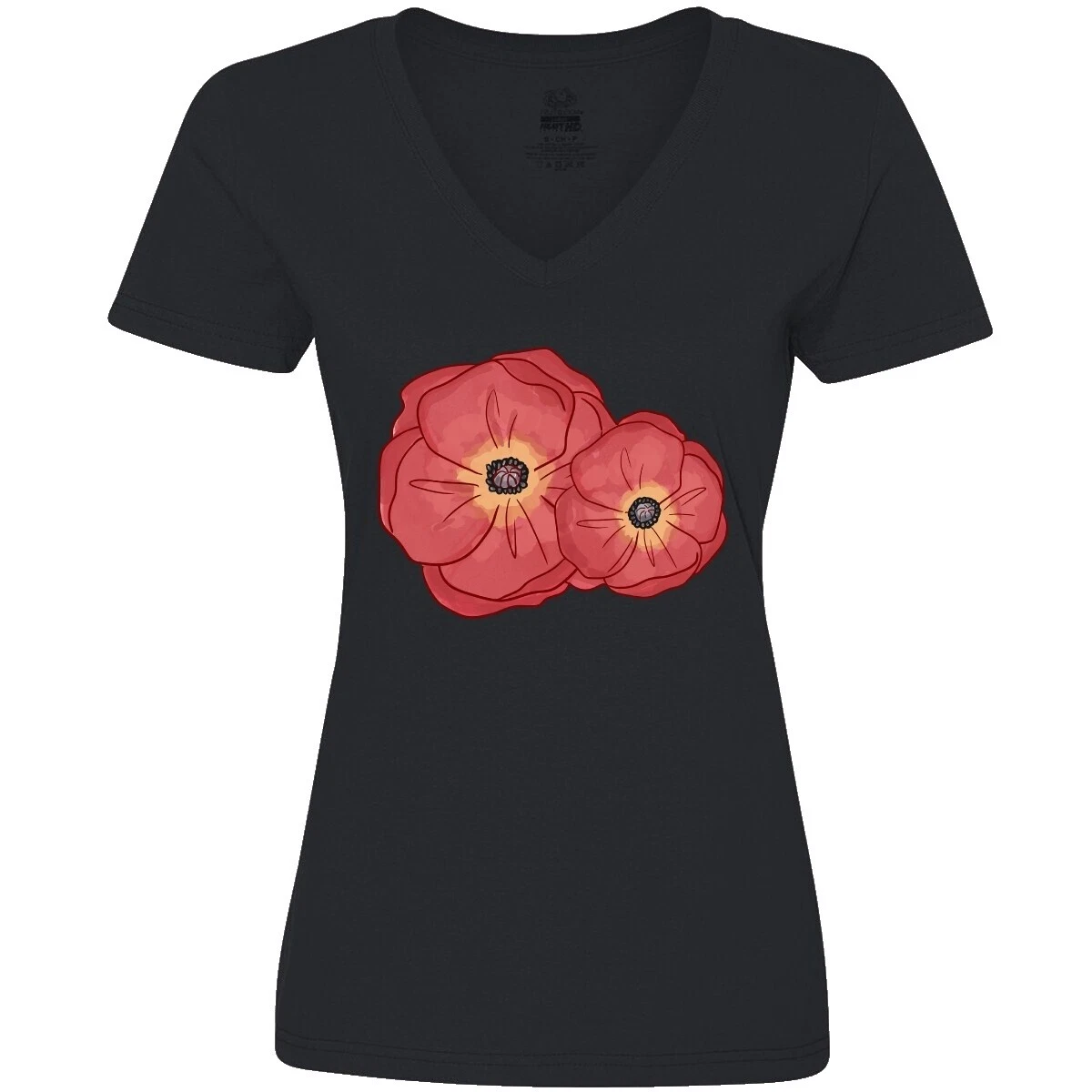 Flower T-Shirt Tops for Women