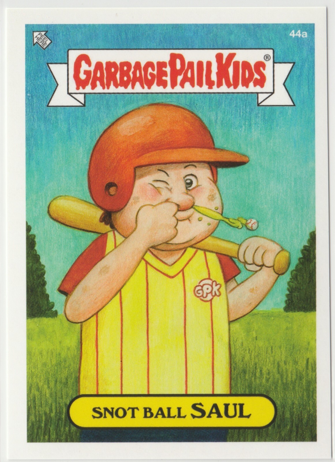 Snot Ball Saul 44a Garbage Pail Kids GPK 2020 Beyond the Streets Series 1 Card