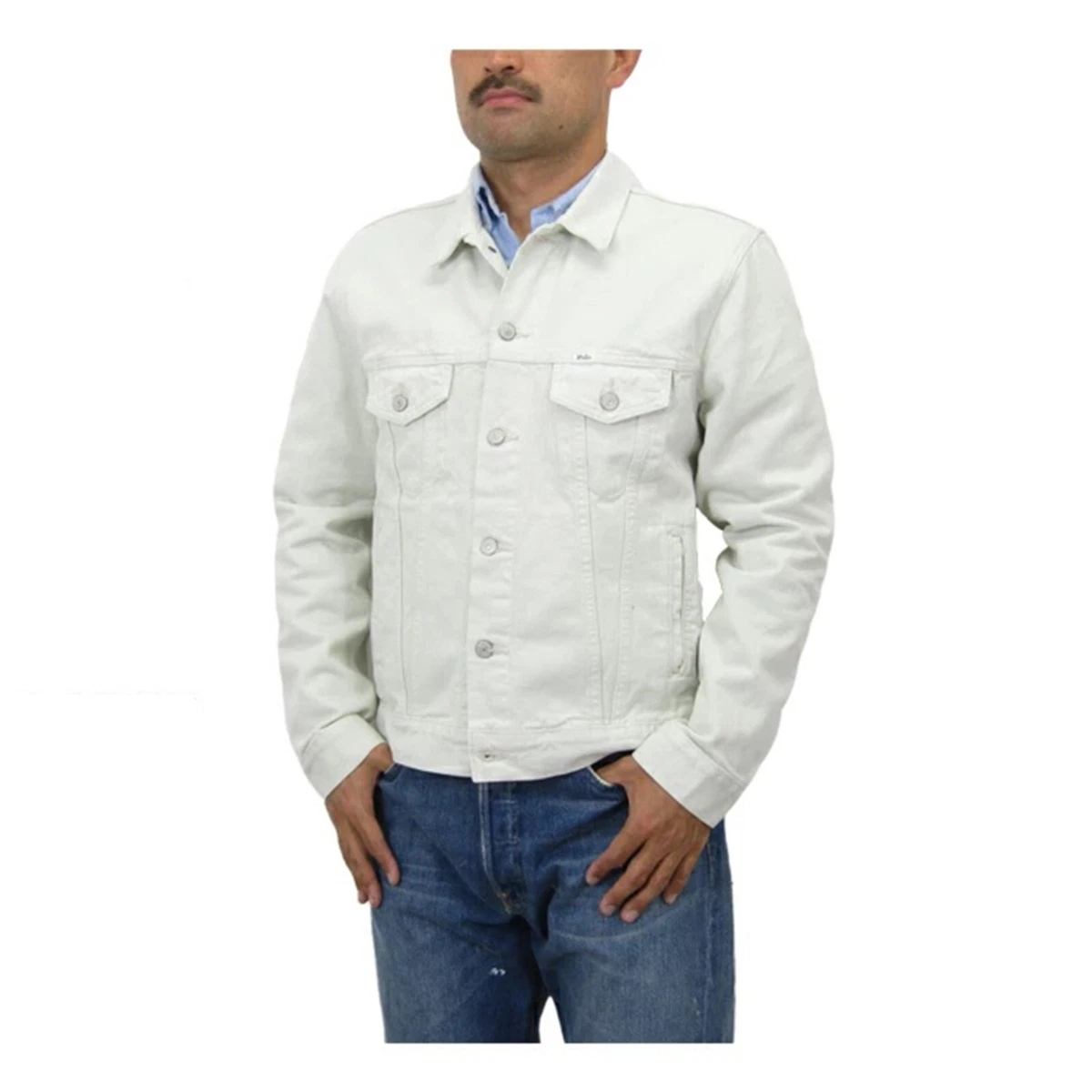 Polo Ralph Lauren Denim White Coats, Jackets & Vests for Men for