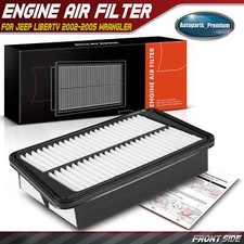 Engine Air Filter for Jeep Wrangler TJ 2003-2006 Liberty KJ 2002-2005 L4 2.4L