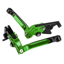 For Kawasaki ZX6R/636 ZX10R 2007-2015 CNC Folding Extend Clutch Brake Levers US