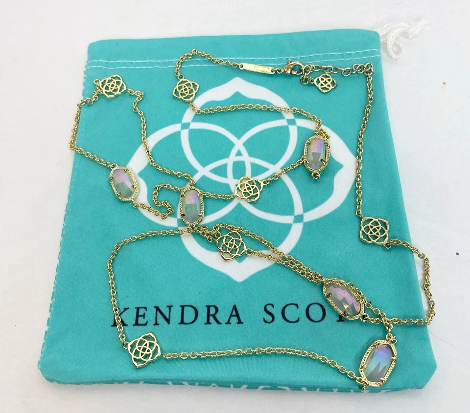 Collar Sonya Oro Cuarzo Rosa Kendra Scott  Foto 2 de 4