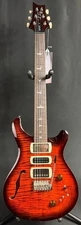 PRS SE Special Semi-Hollow Electric Guitar Orange Tiger Smokeburst w/ Gig Bag