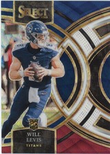 2023 Panini Select #148 Will Levis Tri-Color Prizms #/225