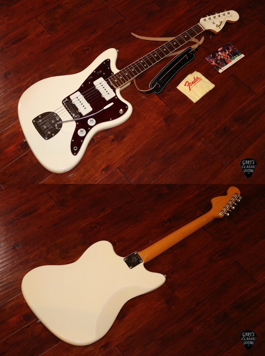 1966 Fender Jazzmaster, Olympic White finish with matching
