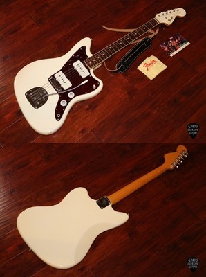 1966 Fender Jazzmaster, Olympic White finish with matching
