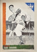 2022 Panini Diamond Kings #14 Carl Erskine Brooklyn Dodgers