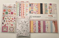 Hip Kit Club Sweater Weather Scrapbook Bundle Fall Autumn Paper Puffies More