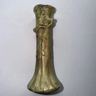 Antique WELLER POTTERY Flower Bud vase 9 WOODCRAFT APPLE TREE signed No Reserve