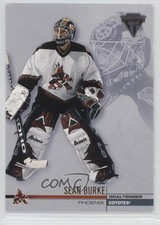 2001-02 Pacific Private Stock Titanium Retail Sean Burke #108 t3w