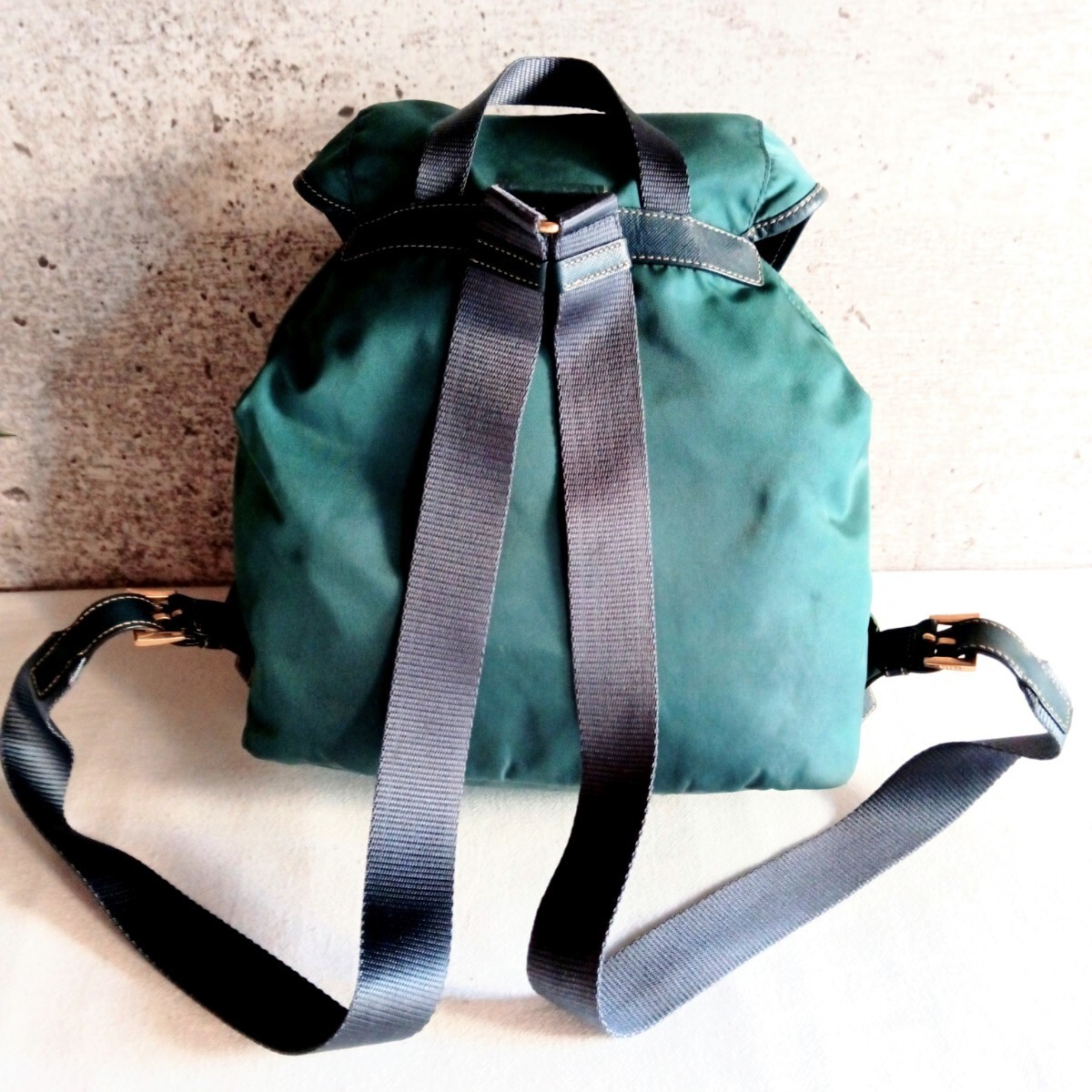 Excellent Condition PRADA BZ0030 Nylon Leather Backpack Bag Women s Men s from j thumbnail 3