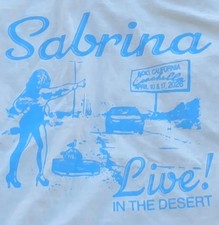Sabrina Carpenter Coachella Shirt Medium Authentic Brand New