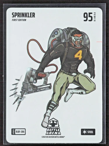 Luis Arraez Sprinkler Bo Jackson Battle Arena Blizzard Battlefoil #BLBF-286