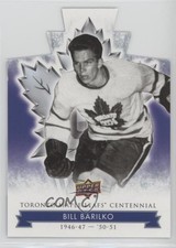 2017 Upper Deck Toronto Maple Leafs Centennial Blue Die-Cut Bill Barilko #23 2d8