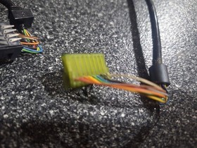 OEM ORIGINAL Intellivision Replacement Controller Attachment Cable Cord Green