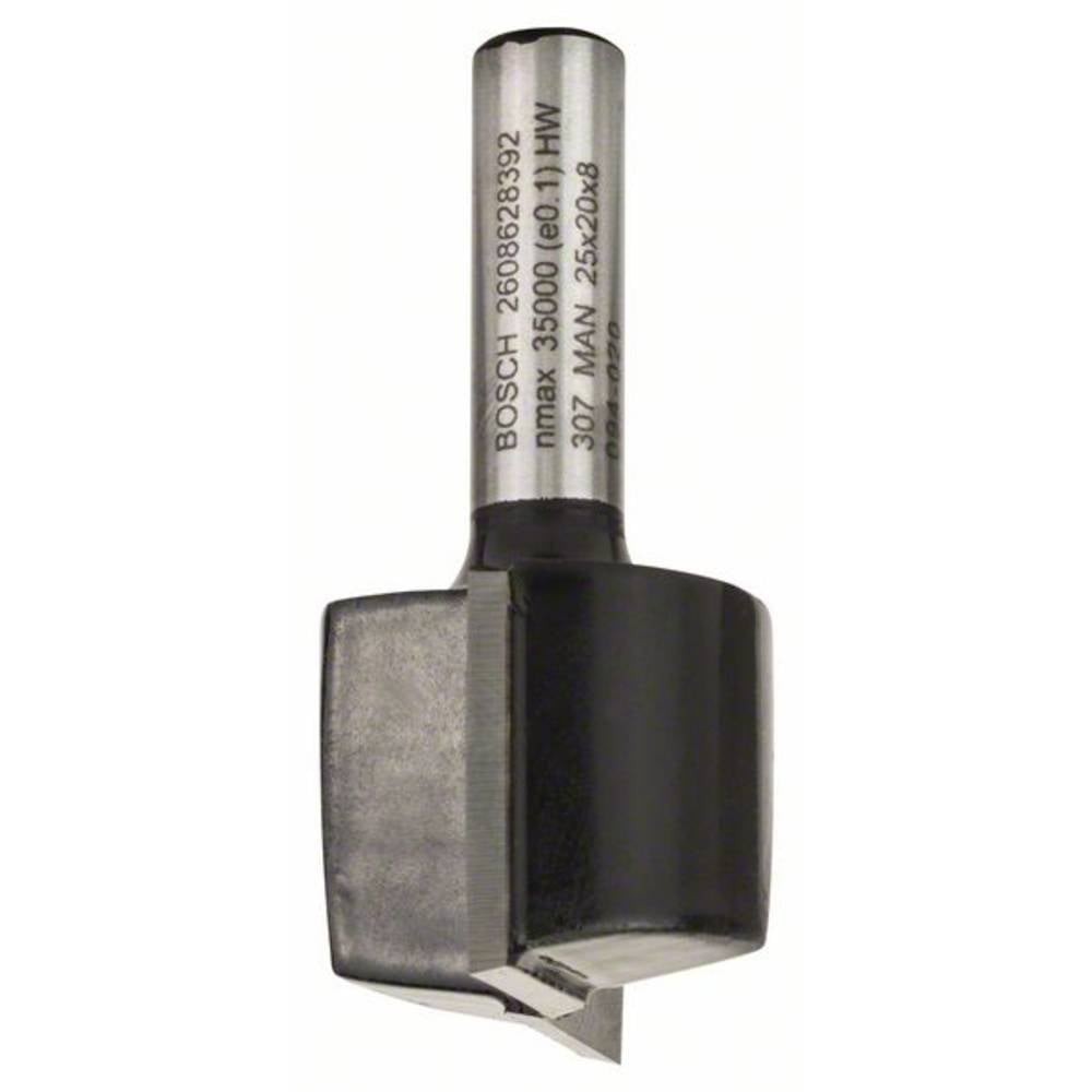 Fraise à rainurer Bosch 8 mm avec diamètre 25 mm et longueur 20 mm 2608628392
