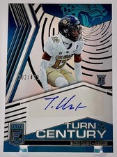 Travis Hunter 2025 Donruss Elite No.TOC-THU #302/499 Autographed Rookie Card