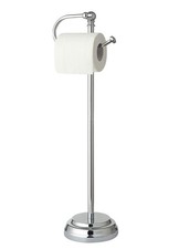 Bathroom Standing Tissue Roll Holder Stand