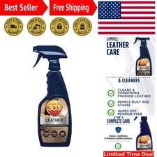 Non-Toxic 3-in-1 Leather Care - Spray for Cleaning, Conditioning & UV Protection