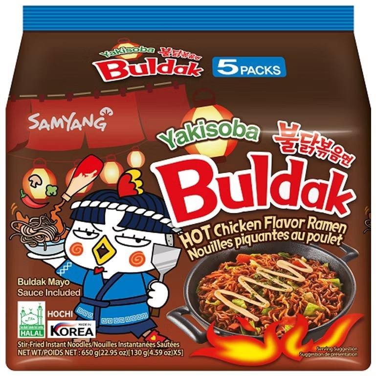 8 x 5 Samyang Buldak CAN MIX FLAVORS (LET ME KNOW WHICH FLAVOR U ...