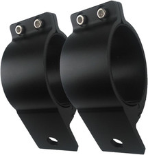 1 Pair 3 Inch Aluminum Mounting Bracket Tube Clamp for Bullbar Roof Rack Roll Ca
